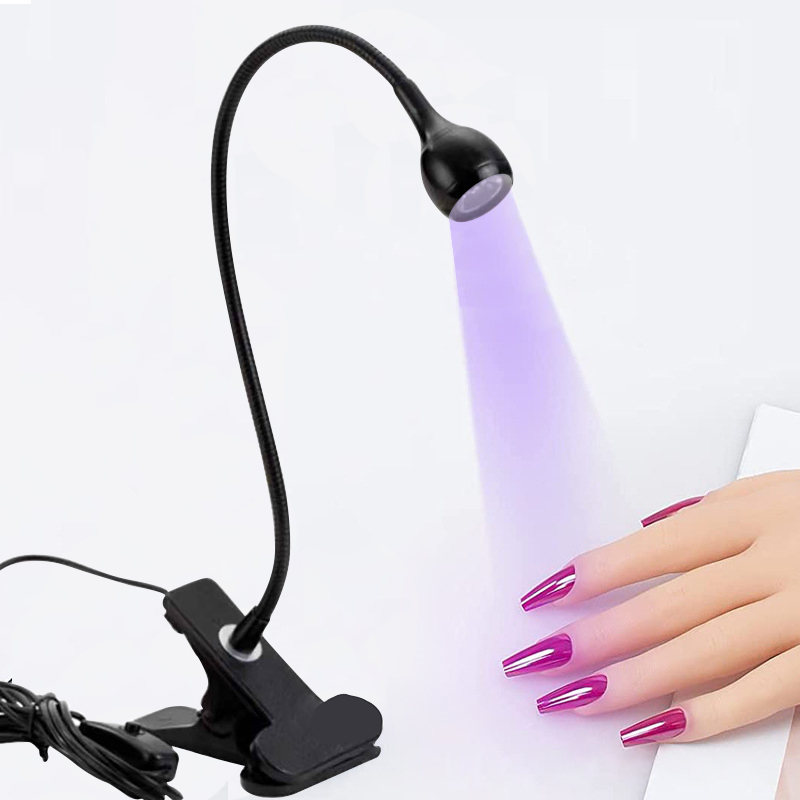 Портативная 3W ультрафиолетовая лампа для ногтевого геля Beauty Bulk предложение