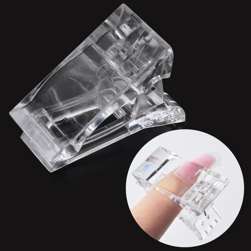 Оптовые поставки Poly Gel Quick Building Crystal Nail Clips для маникюра Diy